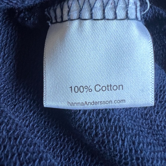 Hanna Andersson Color Pop Pocket dress in Navy, size 8 - Picture 4 of 5